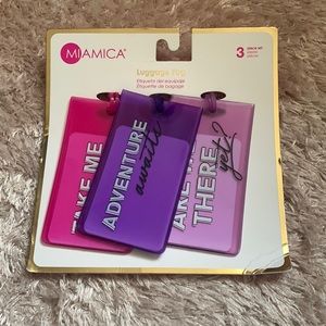 3 Piece Luggage tag set